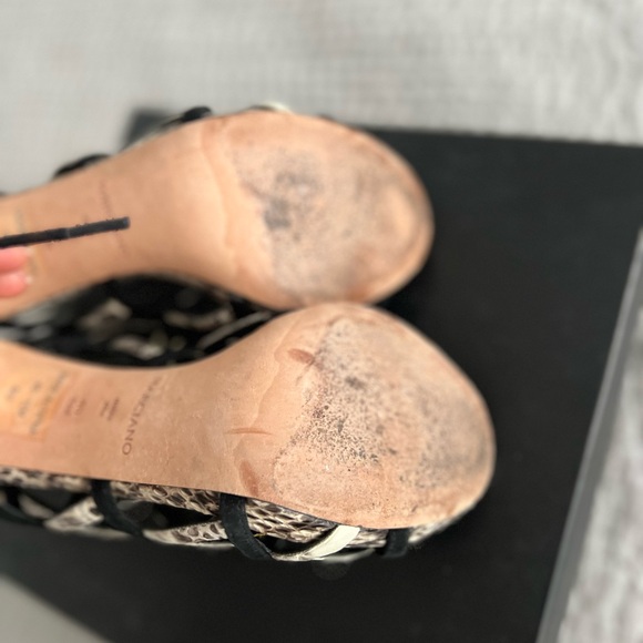 Marciano tie up Heel Sandals - Picture 4 of 4